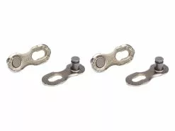 KMC Missing Link – Samleled 2 Stk Til 10 Gears Kæde Sølv – Til Kæde X10L Og X10SL