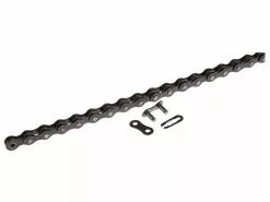 KMC Kæde B1 – 1/2″x1/8″ Sort 112 Led Inklusiv Samleled