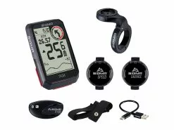 SIGMA SPORT Sigma ROX 4.0 – Cykelcomputer Med GPS – Sensor Bundle – Sort
