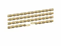 Wippermann Connex Kæde 11S8 Gold – Til 11 Gear – 118 Led – Inklusiv Samleled