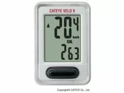 Cateye Computer Velo 9 Hvid CC-VL820