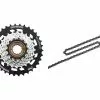 Shimano MF-TZ510 Frikrans Og Kæde – 7 Gear Frikrans 14-34 Tands Samt HG40 Kæde