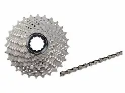 Shimano Ultegra Kassette Og Kæde – 11 Gear Kassette 11-30 Tands Samt HG701 Kæde (Bundle)