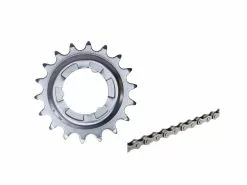 Shimano Nexus Gearhjul 16 Tands Og Rustbeskyttet Nexus Kæde NX10 (Bundle)