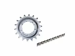 Shimano Nexus Gearhjul 20 Tands Og Rustbeskyttet Nexus Kæde NX10 (Bundle)