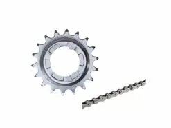 Shimano Nexus Gearhjul 22 Tands Og Rustbeskyttet Nexus Kæde NX10 (Bundle)