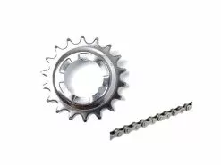 Shimano Nexus Gearhjul 23 Tands Og Rustbeskyttet Nexus Kæde NX10 (Bundle)